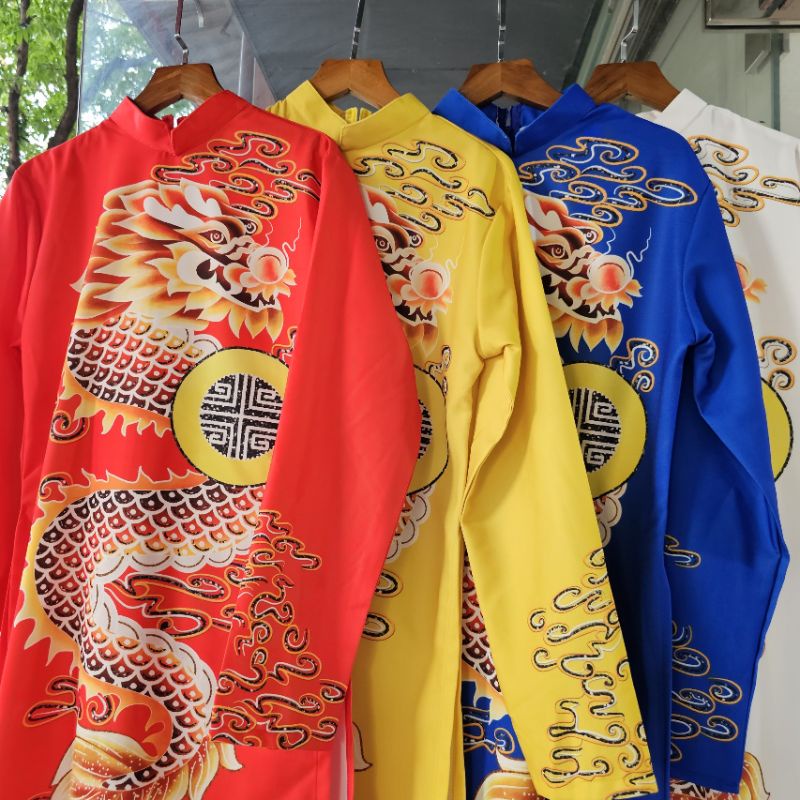 💯Áo dài nam đẹp  in 3d hàng thiết kế cao cấp.cách tân nam giá rẻ ảnh thật 100%