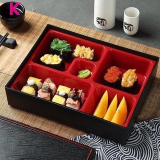 Helper HomeMall Hộp cơm, đồ dùng nhà bếp, đựng thức ăn Nhật, cơm bento, bộ khay nhật bản