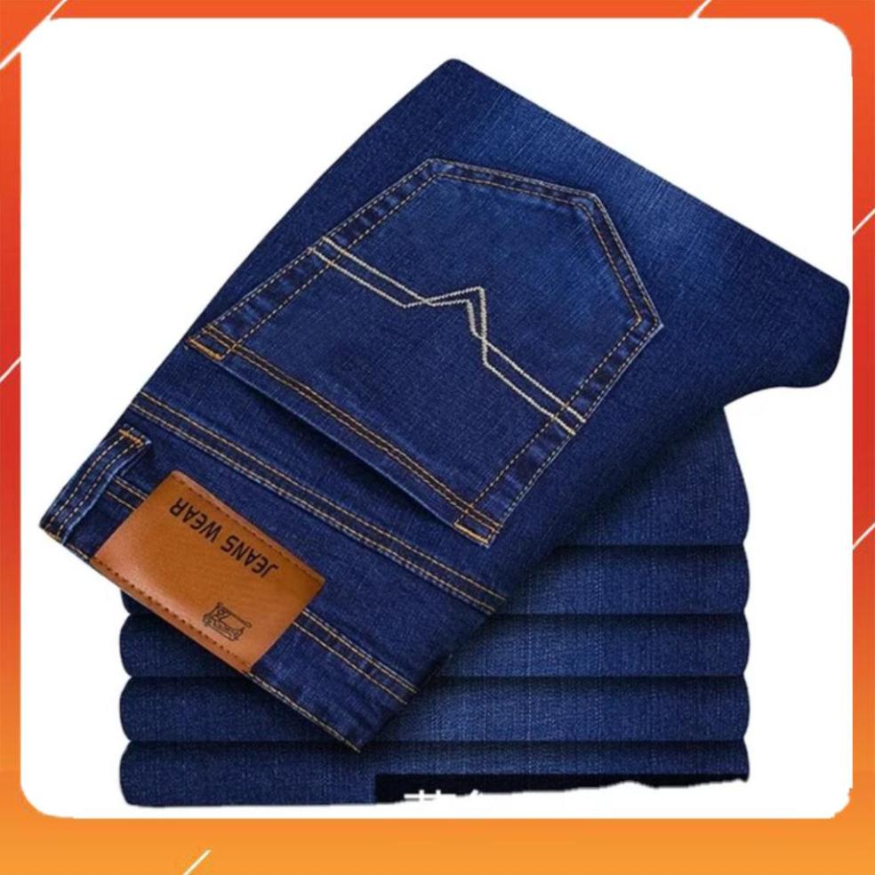 [HCM]Quần jean nam Quần bò nam cotton Ống Suông dày dặn mềm mịn form chuẩn | BigBuy360 - bigbuy360.vn