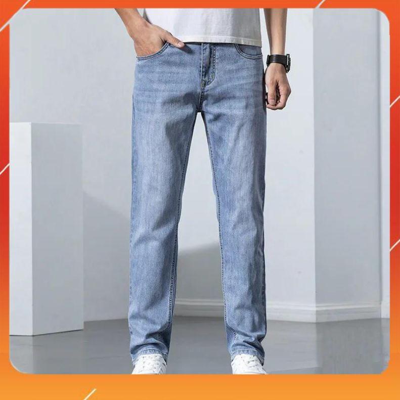 Quần jean nam Quần bò nam Co Giãn BigSize Dành Cho Người Mập nhiều màu Size 31-40