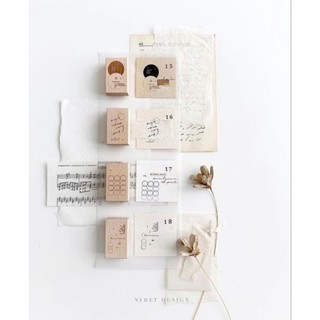 Krisna.room ♡ Giấy ịn stamp các hãng Nyret, Yeoncharm