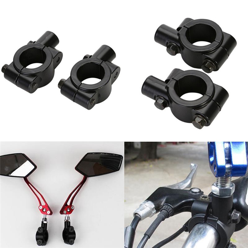 Motorcycle Rearview Handlebar Mirror Mount Holders Adapter Clamp Hot