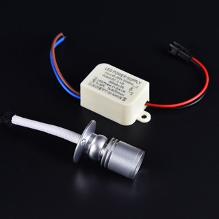 1W Mini Spotlight LED Ceiling Lamp Recessed Downlight Cabinet Lighting