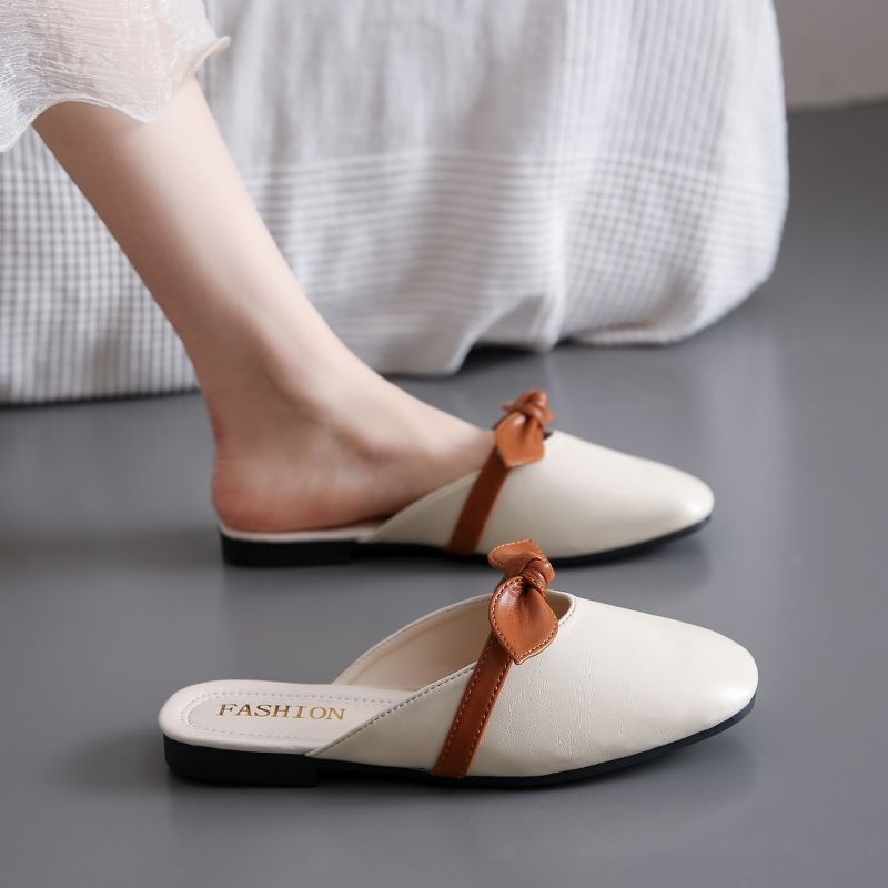 Dép Bít Mũi Đế Phẳng Phong Cách Mới Mùa Hè 2023