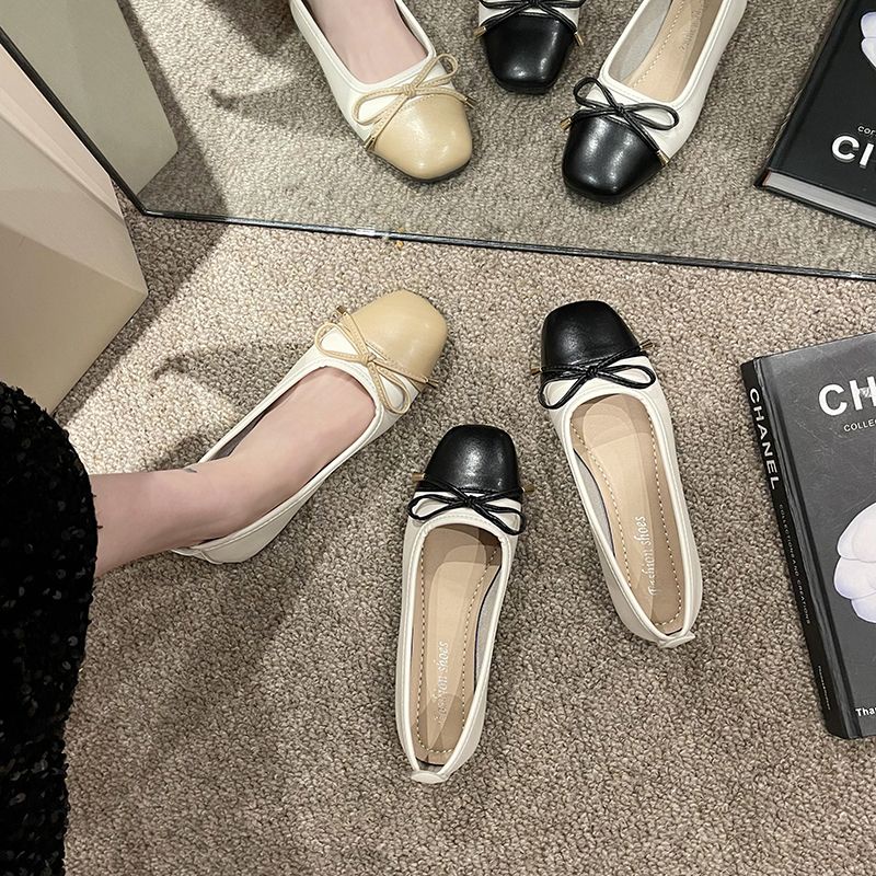 Giày Lười Đế Bằng Phong Cách Hàn Quốc Thời Trang Xuân Hè Mới Cho Nữ