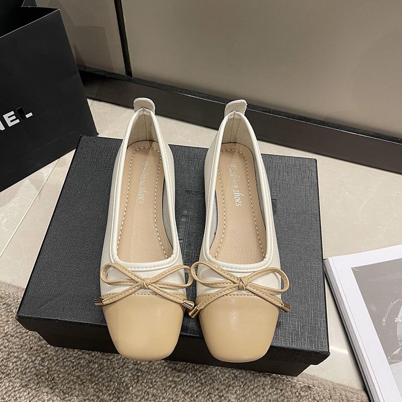 Giày Lười Đế Bằng Phong Cách Hàn Quốc Thời Trang Xuân Hè Mới Cho Nữ