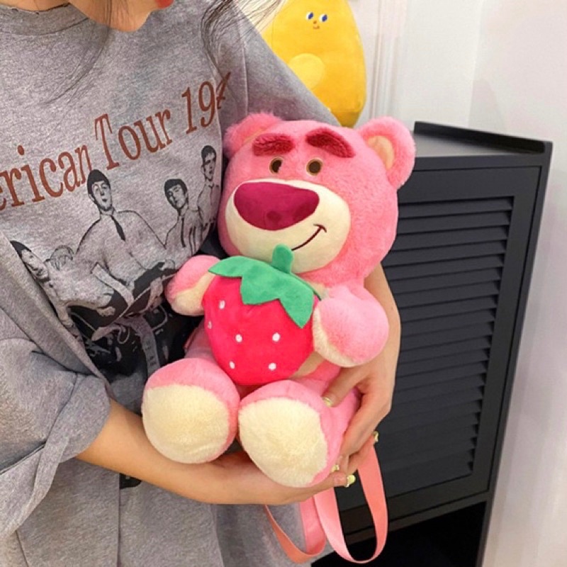 Balo Gấu Dâu Ôm Dâu Siêu siêu xinh