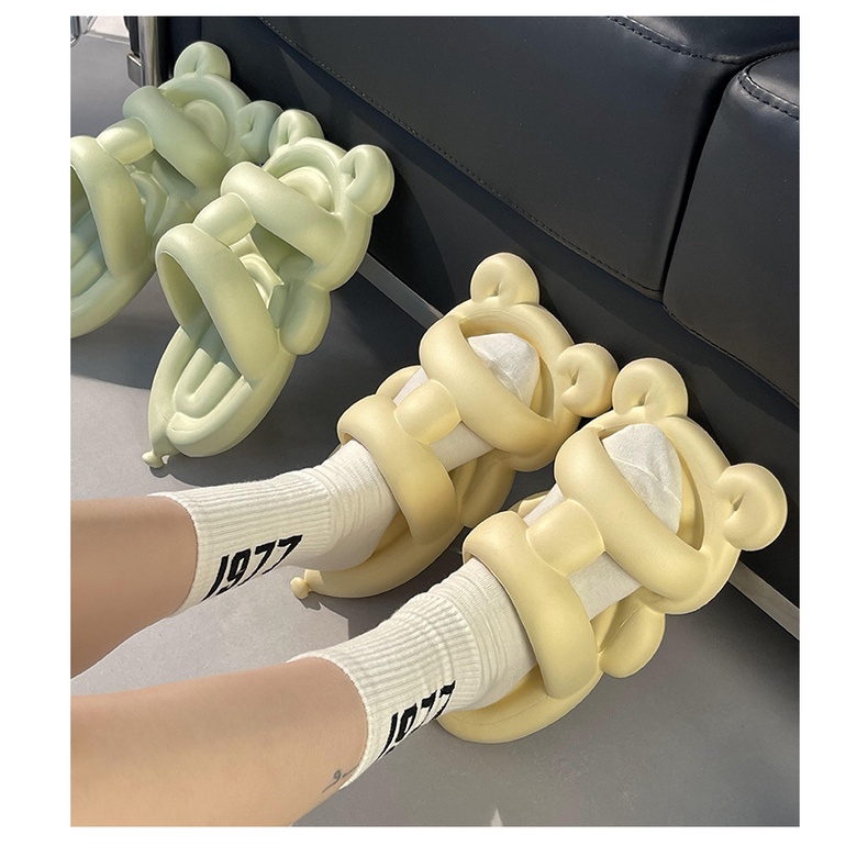 Stomp Xăng đan EVA Đế Dày Màu Sắc Kẹo Ngọt Thời Trang Mùa Hè Cho Nữ