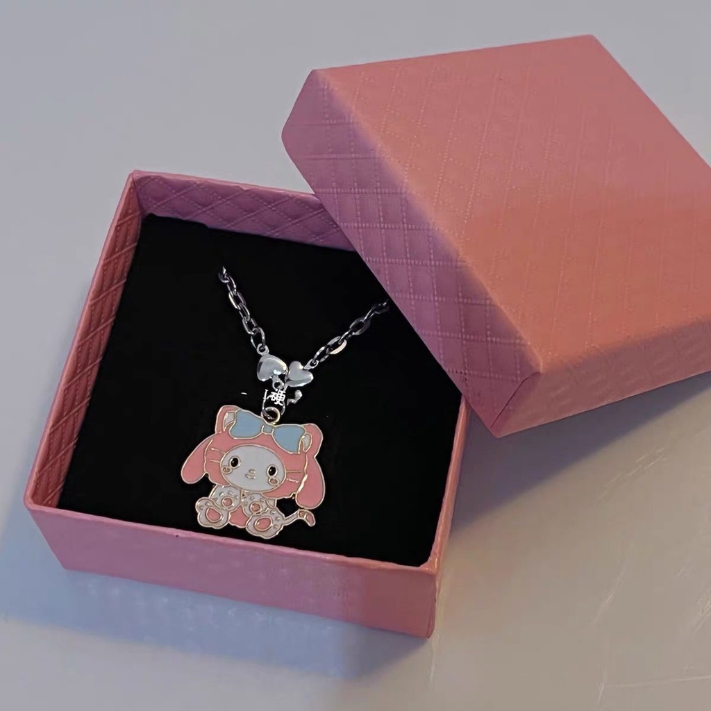 Vòng cổ Mặt Mèo Kitty Dễ Thương