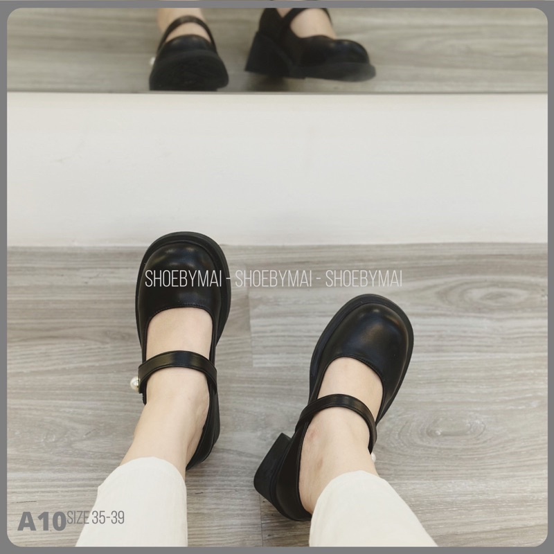 Giày búp bê lolita nữ 5 phân A10