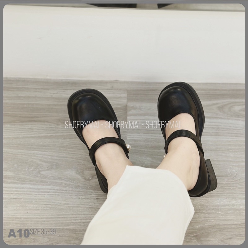 Giày búp bê lolita nữ 5 phân A10
