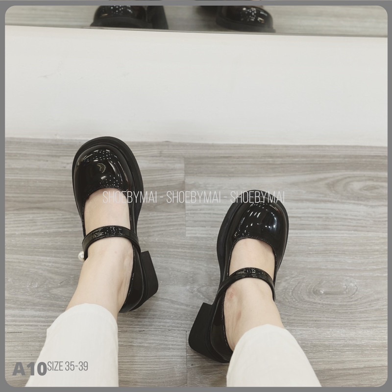 Giày búp bê lolita nữ 5 phân A10