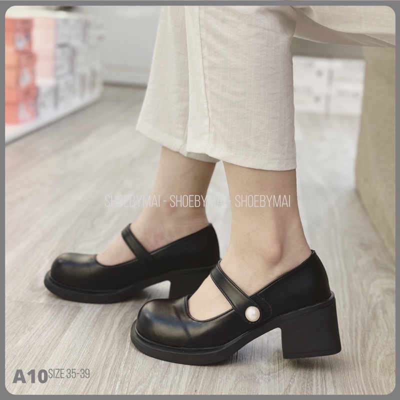 Giày búp bê lolita nữ 5 phân A10