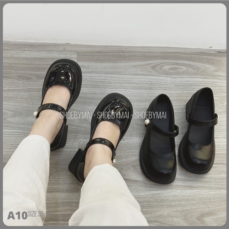 Giày búp bê lolita nữ 5 phân A10