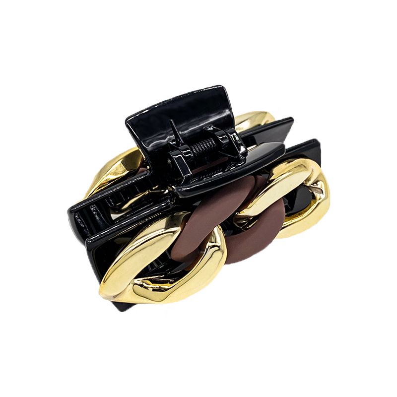 Kẹp Tóc Dây Xích Kim Loại Kiểu Pháp Thanh Lịch Cho Nữ