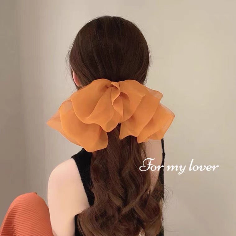 Kẹp Tóc Đính Nơ Sau Lưng Siêu Nữ Tính