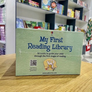 Bộ Nhập [KÈM AUDIO] MY FIRST READING LIBRARY - USBORNE XANH
