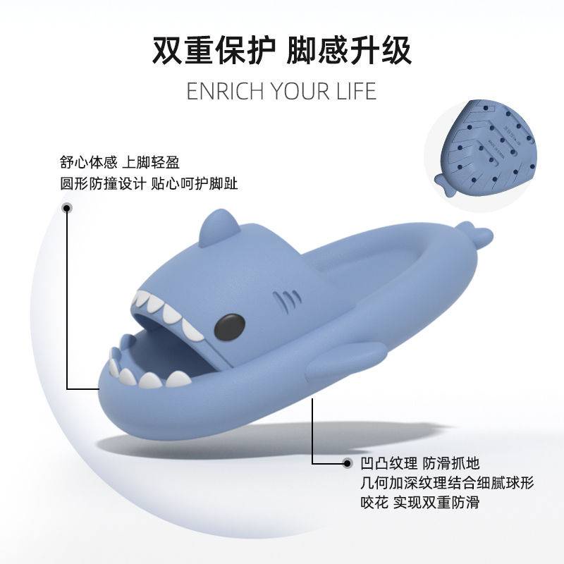 Dép đi trong nhà mùa hè chống trượt im lặng đôi dép đi trong nhà