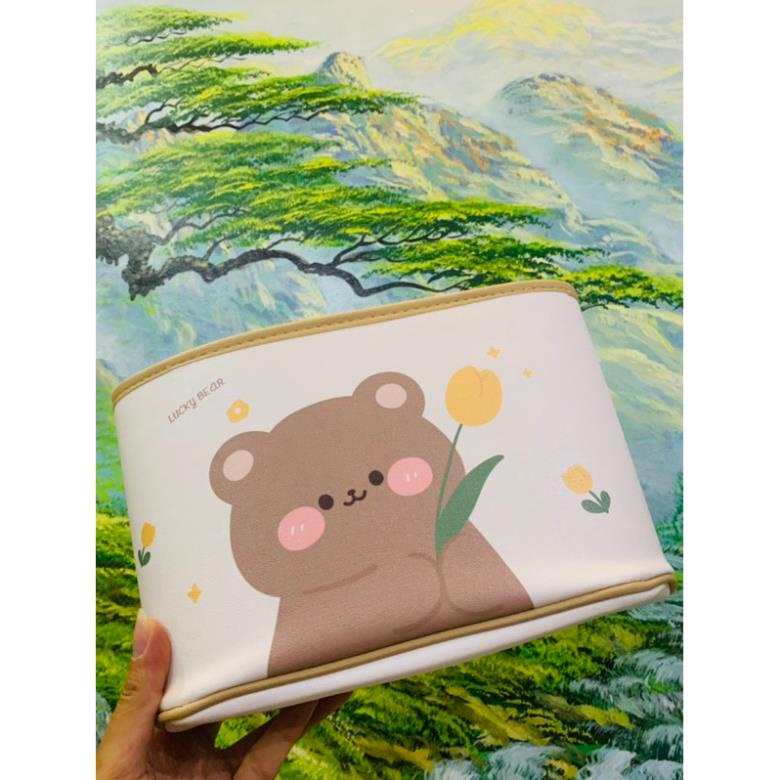 Giỏ Da Pu Treo Sau Ghế Ô Tô, Treo Xe Đẩy Đựng Đồ Siêu Hot ( kèm ảnh thật )