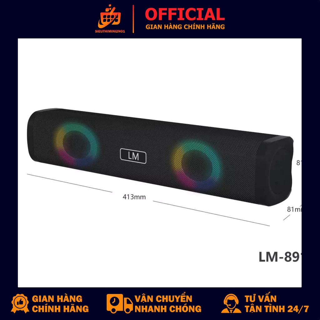 Loa Bluetooth cổng sạc USB LM891 Nghe cực phê, Công Suất 40W, Bass cực căng. Bảo Hành 1 Đổi 1 lỗi do NSX | BigBuy360 - bigbuy360.vn