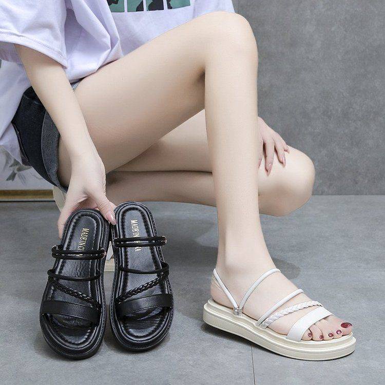 Dép đi chơi mùa hè thời trang đế dày mẫu mới mùa hè