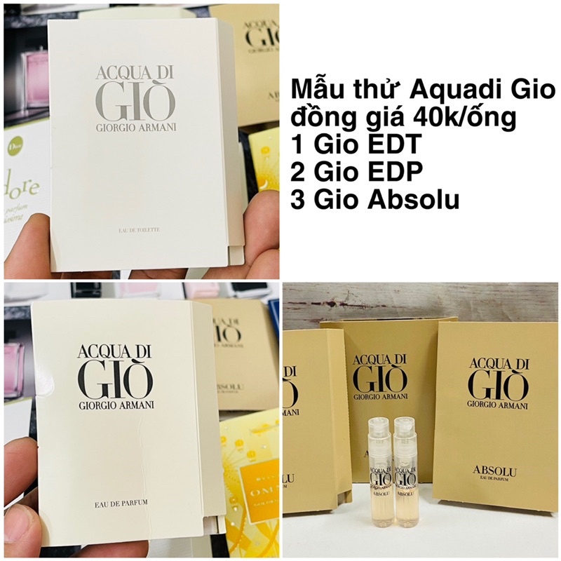 Vial mẫu thử nước hoa các loại Trangsweet