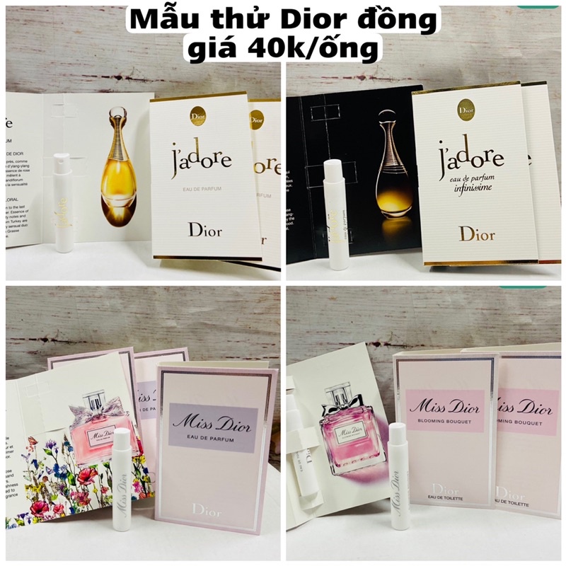 Vial mẫu thử nước hoa các loại Trangsweet