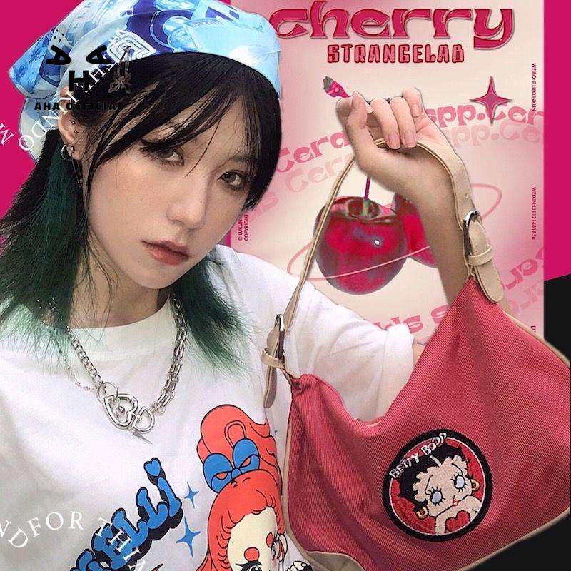 Túi Xách Đeo Dưới Cánh Tay Cỡ Nhỏ Kiểu Retro Cá Tính