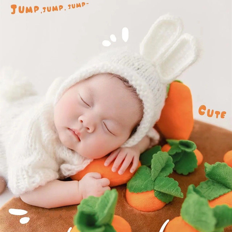 Bộ Trang Phục Chụp Ảnh Toàn Diện Trăm Ngày Đáng Yêu Dành Cho Trẻ Sơ Sinh