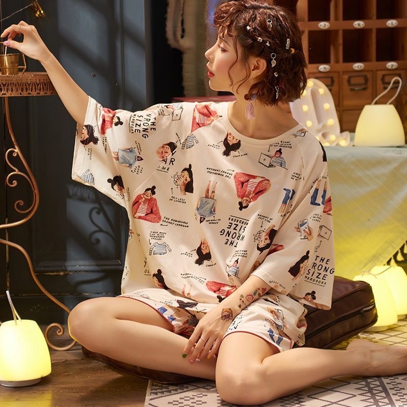 Bộ hè mặc nhà mẫu mới2023,hàng Quảng Châu