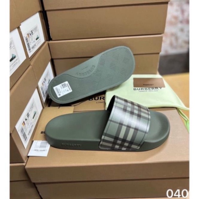 Dép lê quai ngang kẻ BBR - Dép Nam quai cao su siêu nét Free Ship