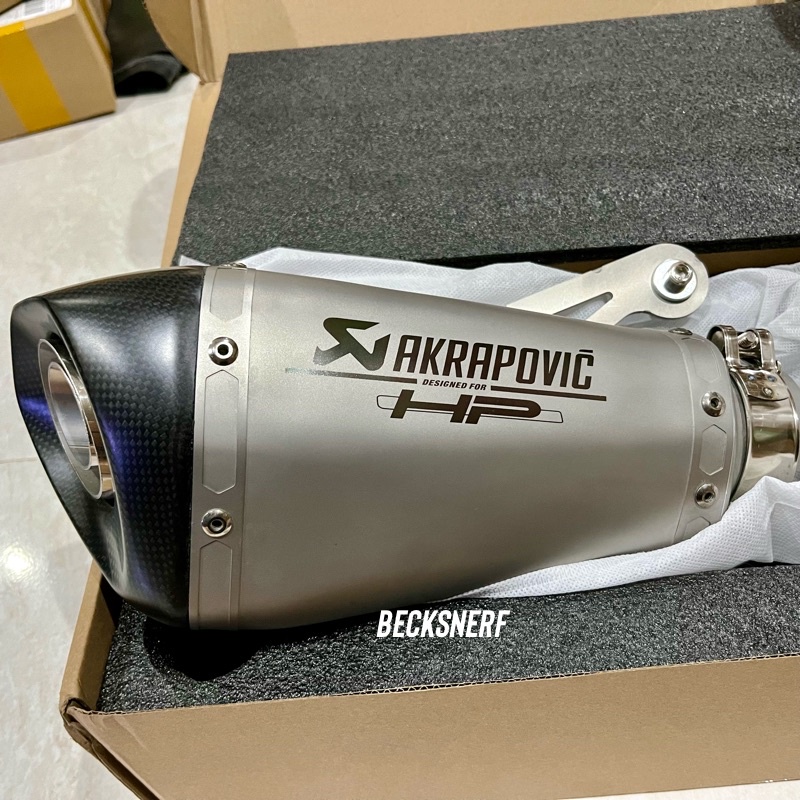 Pô Thể Thao Akrapovic Đùi Gà