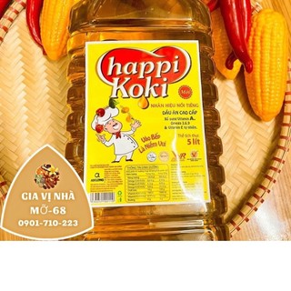Dầu an happi koki 5 lít