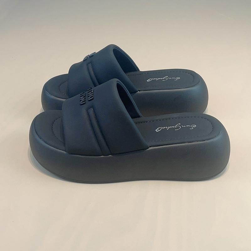 Dép Sandal Đế Dày Thời Trang Mùa Hè Dễ Phối Đồ Cho Nữ