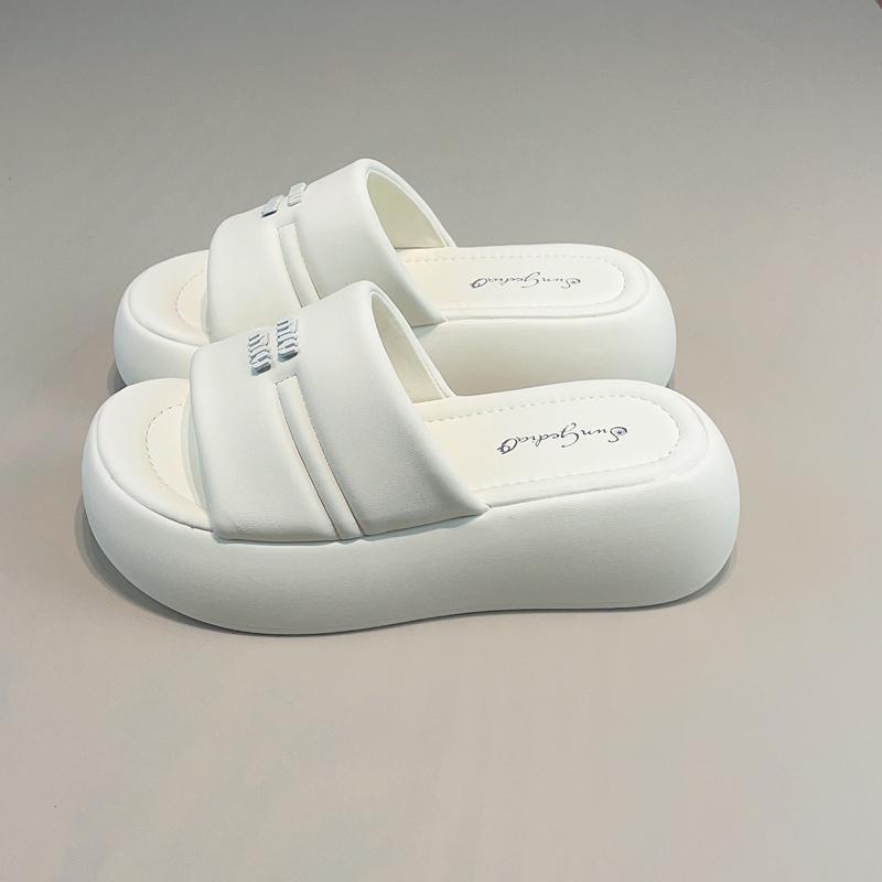 Dép Sandal Đế Dày Thời Trang Mùa Hè Dễ Phối Đồ Cho Nữ