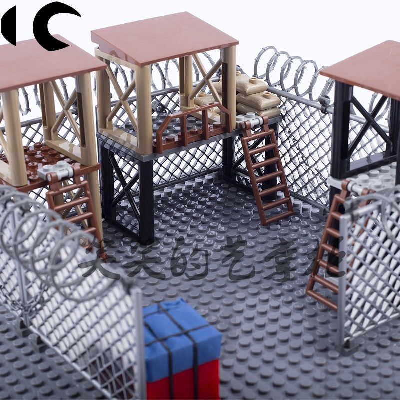 Bộ Đồ Chơi Lego Lắp Ráp Mô Hình Tàu Chiến Quân Đội Tích Hợp Còi