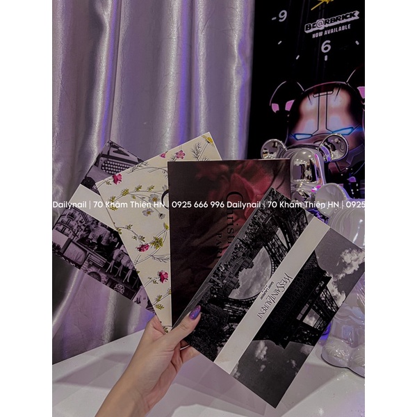 Bìa chụp ảnh nail 1 mặt