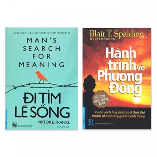 Sách - combo hành trình về phương đông + đi tìm lẽ sống - first news