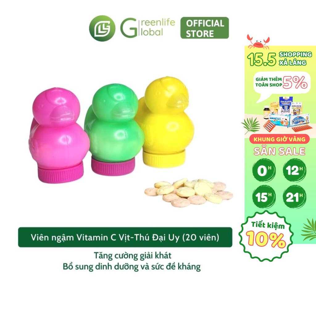 Viên ngậm C Thú - C vịt ( Đại Uy)
