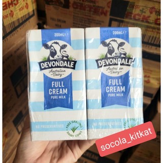 [Date 02/2025] Sữa tươi DEVONDALE NGUYÊN KEM 200ml