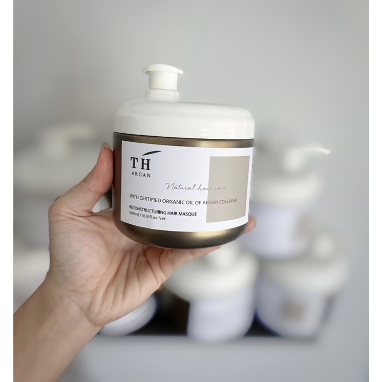 Dầu Hấp TH AGRAN Italia Collagen,keratin ,Siêu Mềm Mựợt,Phục Hồi Tóc Hư Tổn