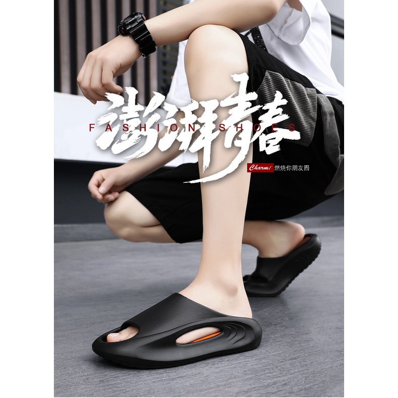 Dép Quai Ngang Đế Mềm Chống Trượt Thời Trang Mùa Hè Cho Nam