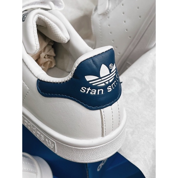 Giày Adidas Stan Smith navy Quai dán