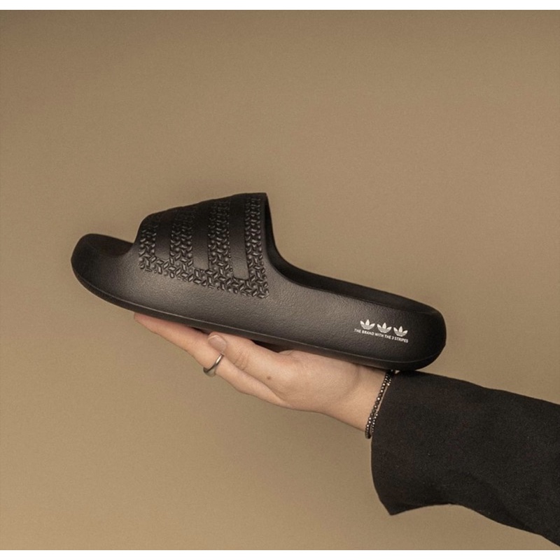 Dép Adidas Adilette Ayoon Đen 💙 Dép đúc