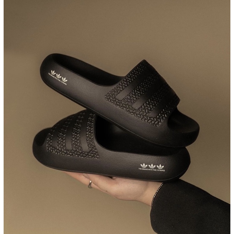 Dép Adidas Adilette Ayoon Đen 💙 Dép đúc