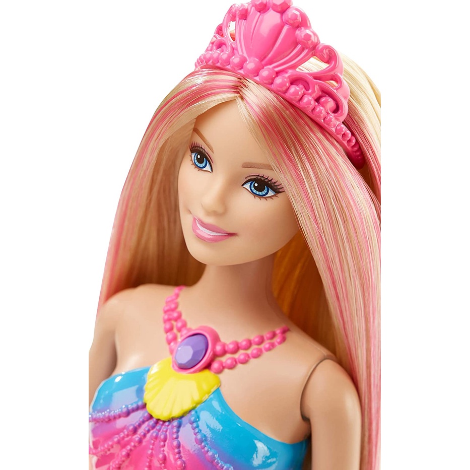 Búp bê Barbie Nàng tiên cá có đuôi phát sáng làm quà tặng sinh nhật