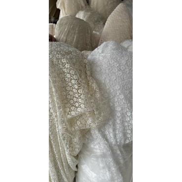 Vải ren sợi hàng loại 1 có 3 màu