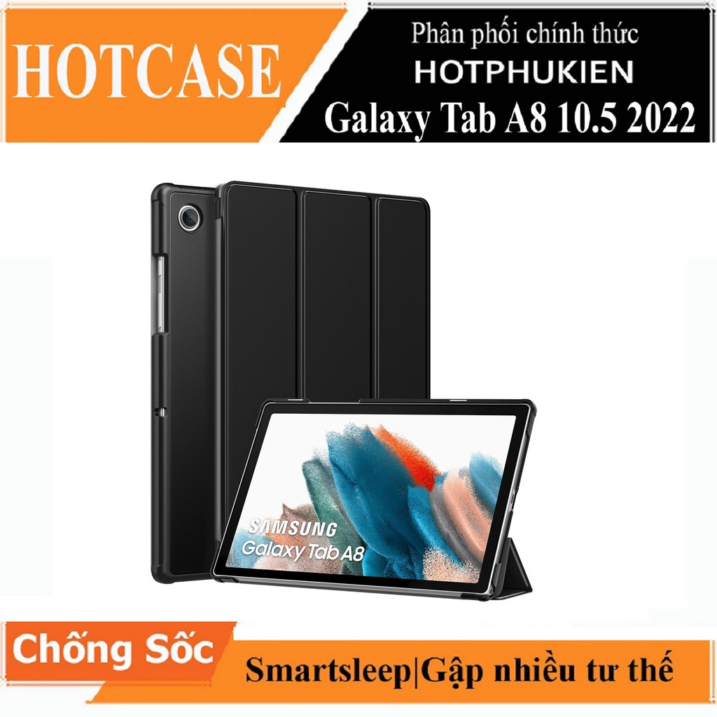 Bao da chống sốc cho Samsung Galaxy Tab A8 10.5 inch 2022 (SM-X200 / X205 / X207) hiệu HOTCASE - Hotphukien phân phối