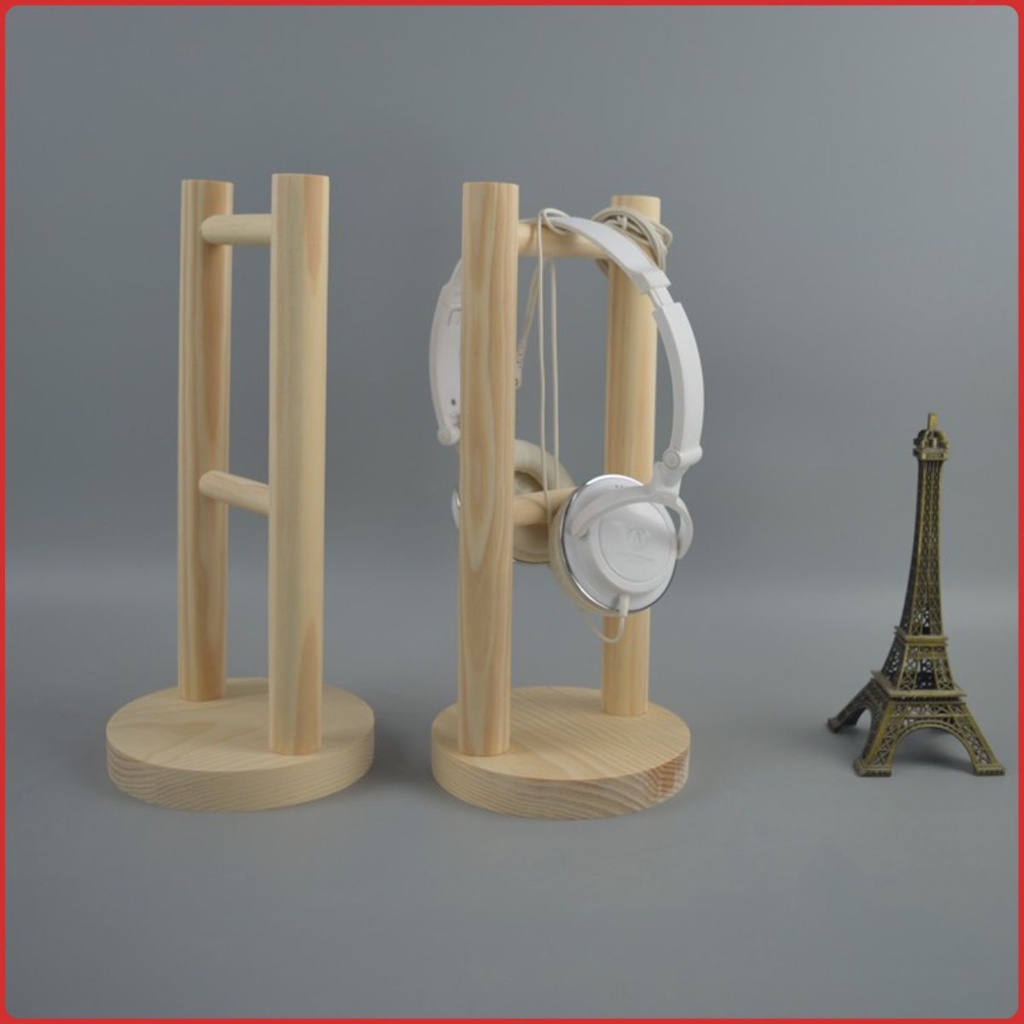 ❤️ Giá Treo Tai Nghe Bằng Gỗ Cực Chất ( Headset Stand, Giá Treo Tai Nghe Bằng Gỗ Thông )