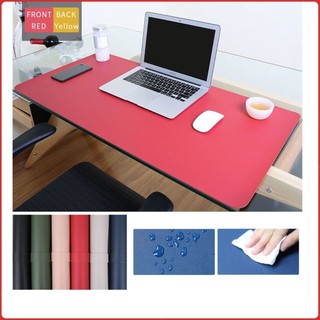 Deskpad Lót Chuột Mouse Pad, Thảm Da Lót Bàn Làm Việc Cao Cấp Bằng Da PU Chống Thấm Nước, Nhiều Màu